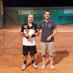 Predsjednik kluba Renato Kunac i pobjednik Gabrić