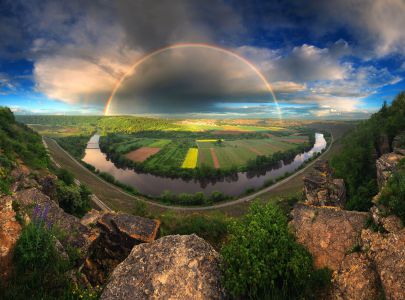 Rainbow Paradise by Maximilian Ziegler (Neckar Valley, Germany).