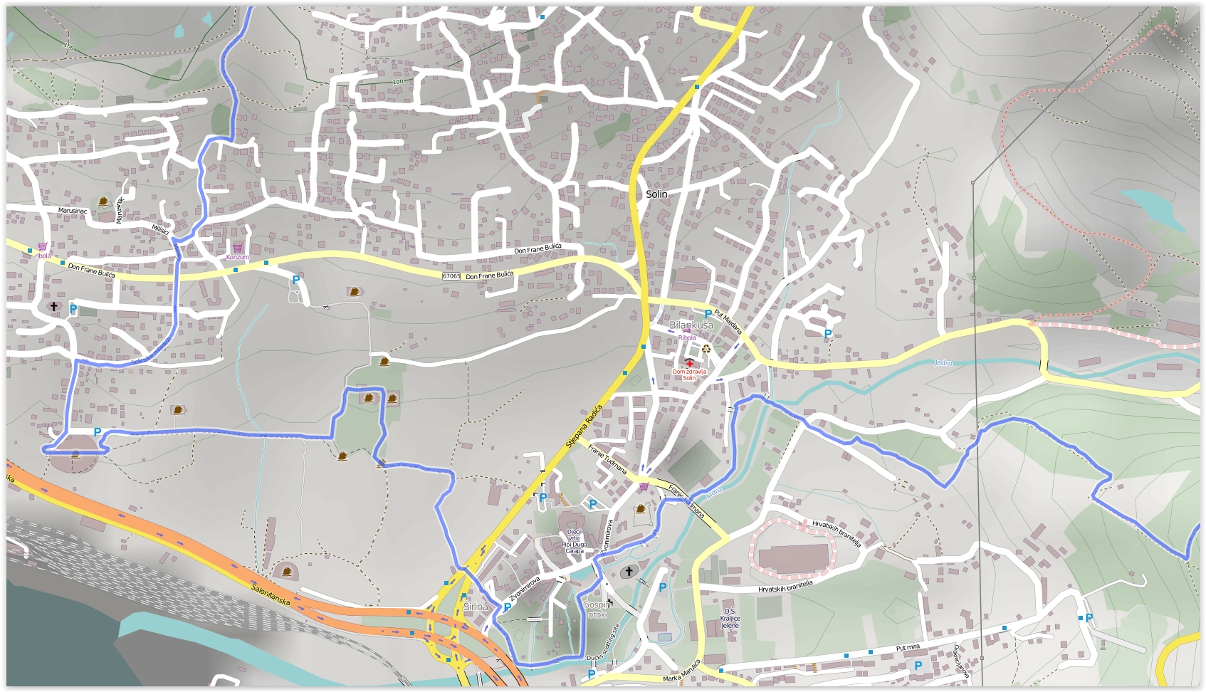 Staza DUT-a kroz Solin