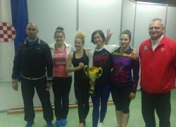 Dizačice DK Solin zlatne na prvenstvu Hrvatske