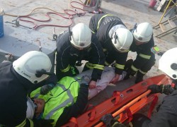 Vježba evakuacije i spa&scaron;avanja u tvornici Cemex – Sv. Kajo