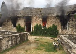 Udar groma prouzročio požar na Kliškoj tvrđavi