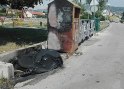 Kontejneri zelenog otoka zapaljeni treći put zaredom