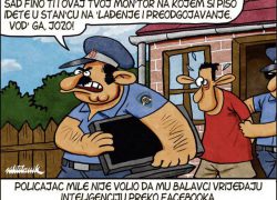 Još jedno fejsbuk hapšenje