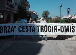 Župana Bobana dočekali zbog brze ceste do Omiša