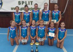 GIMNASTIKA 3. kolo kupa Hrvatske: GK Salto Solin zlatni u B programu