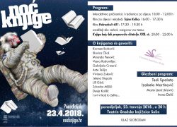 Noć knjige u Gradskoj knjižnici Solin 2018.