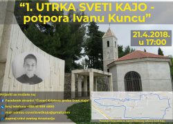 1. utrka Sveti Kajo za potporu malom sportašu velika srca, Ivanu Kuncu