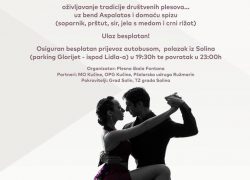 Zabavna večer Zapleši Dalmacijo