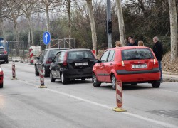 Lančani sudar u ulici Stjepana Radića