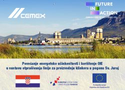CEMEX Hrvatska: novi projekt energetske učinkovitosti sufinanciran europskim sredstvima pomaže u postizanju ciljeva strategije kompanije „Budućnost na djelu“