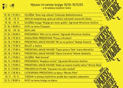 MJESEC HRVATSKE KNJIGE 2025. u Gradskoj knjižnici Solin