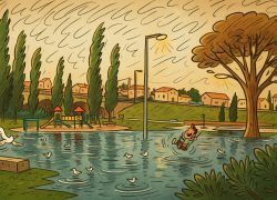 SOLIN NA VODI Jadro pokazalo zube