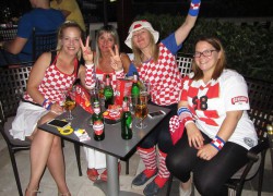 FOTOGALERIJA: Solinjani proslavili pobjedu protiv Španjolske