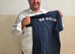 RUKOMET – RK SOLIN: 2.HRL JUG Nakon 17 godina Davor Ćićerić predao ulogu novom predsjedniku kluba