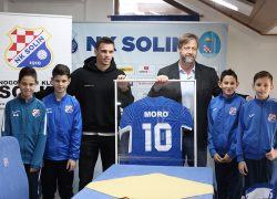 NK SOLIN: Nakon donacije Nikole Mora Školi nogometa matičnom Solinu