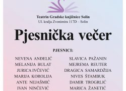 Pjesnička večer u Teatrinu GK Solin