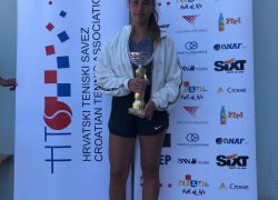 TENIS:  Stella Knez i Tara Sladaković viceprvakinje RH do 14 godina