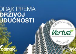 CEMEX Hrvatska predstavio oznaku niskougljičnih proizvoda Vertua® usmjerenu na jačanje CEMEX-ove strategije „Budućnost na djelu“