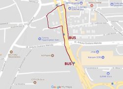 OBAVIJEST Privremeno autobusno stajalište za vrijeme radova na nadvožnjaku državne ceste D8