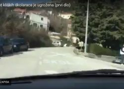 VIDEO Sigurnost kliških školaraca je ugrožena?