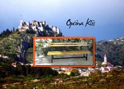 NAKON PAMETNE KLUPE OPĆINA KLIS IZRADILA I NAJJEFTINIJU