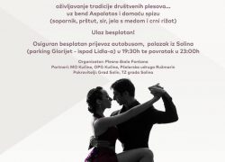 Zabavna večer u Kučinama: „Zapleši Dalmacijo“