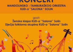 Koncert orkestra KUD-a Salona u Teatrinu