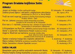Mjesec hrvatske knjige u Gradskoj knjižnici Solin