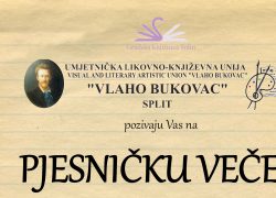 Pjesnička večer – Unija “Vlaho Bukovac”