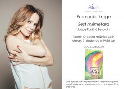 Josipa Pavičić Berardini u Gradskoj knjižnici Solin