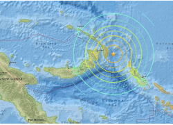 Silovit potres kod Papue Nove Gvineje