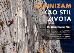 Predavanje dr. Borislava Aleraja Akca: Alpinizam kao način života