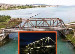 Oronuli ruzinavi most i LED rasvjeta