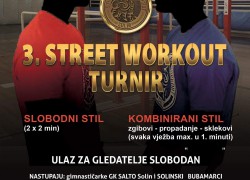 DANAS U SOLINU 3. STREET WORKOUT NATJECANJE