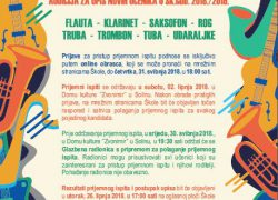 Glazbena škola “Silvije Bombardelli” Solin upisuje nove učenike