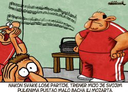 Trener Mijo u akciji