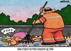 SPLITSKO JUTRO NAKON ULTRE