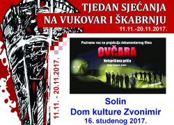 Tjedan sjećanja na Vukovar i Škabrnju obilježava se u Solinu